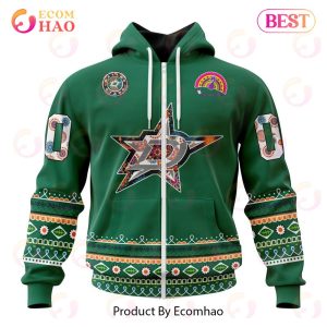 NHL Dallas Stars Specialized Jersey Hockey For All Diwali Festival 3D Hoodie