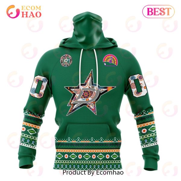 NHL Dallas Stars Specialized Jersey Hockey For All Diwali Festival 3D Hoodie
