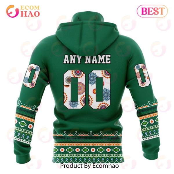 NHL Dallas Stars Specialized Jersey Hockey For All Diwali Festival 3D Hoodie