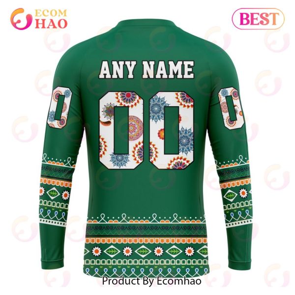 NHL Dallas Stars Specialized Jersey Hockey For All Diwali Festival 3D Hoodie