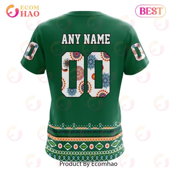 NHL Dallas Stars Specialized Jersey Hockey For All Diwali Festival 3D Hoodie
