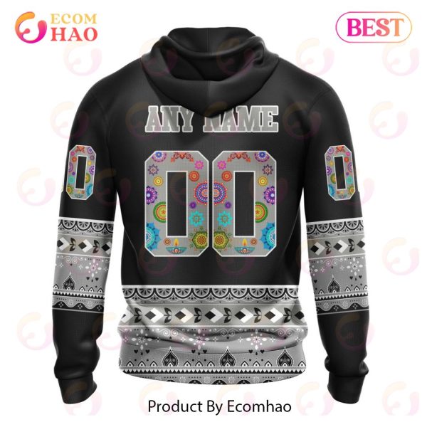 NHL Los Angeles Kings Specialized Jersey Hockey For All Diwali Festival 3D Hoodie