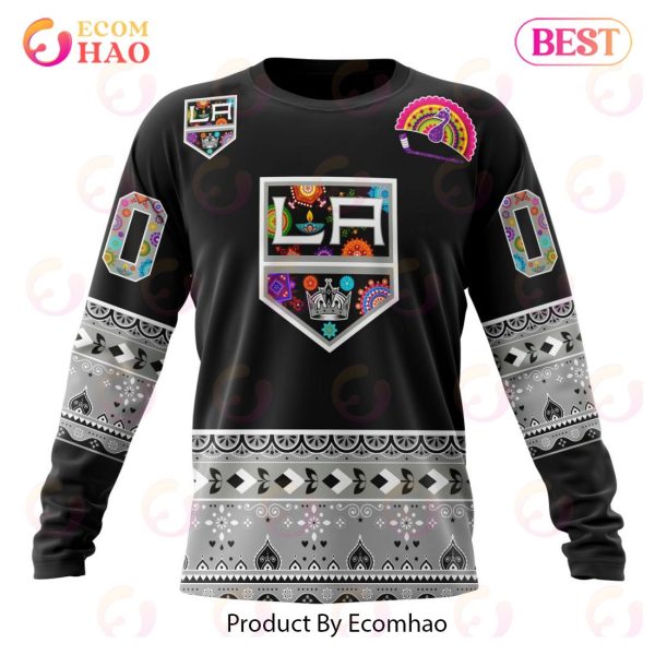 NHL Los Angeles Kings Specialized Jersey Hockey For All Diwali Festival 3D Hoodie