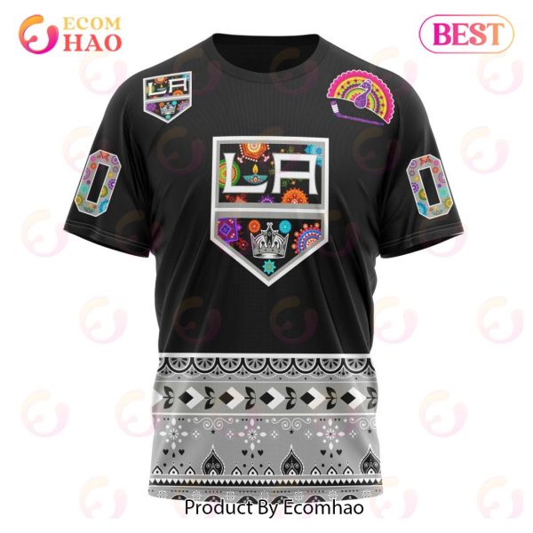 NHL Los Angeles Kings Specialized Jersey Hockey For All Diwali Festival 3D Hoodie