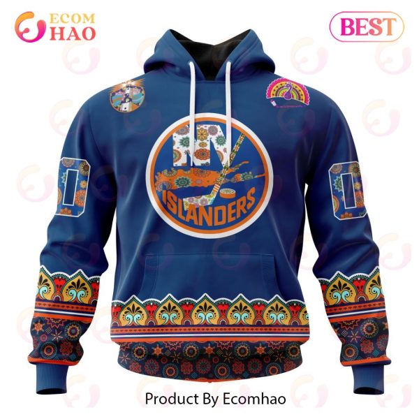 NHL New York Islanders Specialized Jersey Hockey For All Diwali Festival 3D Hoodie