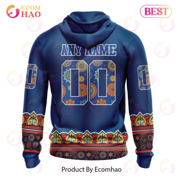 NHL New York Islanders Specialized Jersey Hockey For All Diwali Festival 3D Hoodie