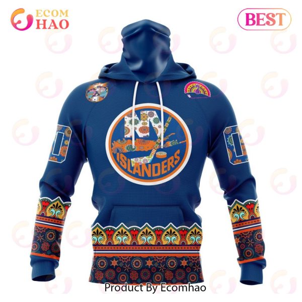 NHL New York Islanders Specialized Jersey Hockey For All Diwali Festival 3D Hoodie