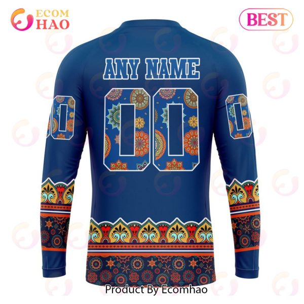 NHL New York Islanders Specialized Jersey Hockey For All Diwali Festival 3D Hoodie