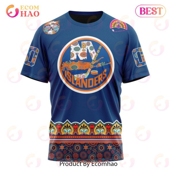NHL New York Islanders Specialized Jersey Hockey For All Diwali Festival 3D Hoodie
