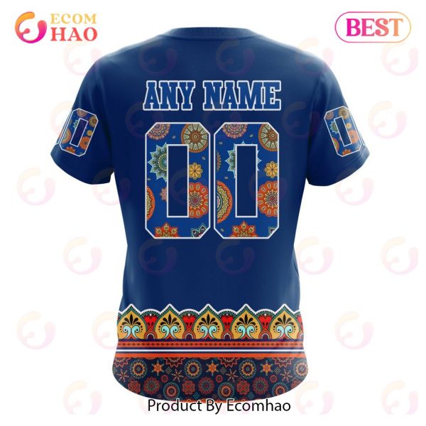 NHL New York Islanders Specialized Jersey Hockey For All Diwali Festival 3D Hoodie