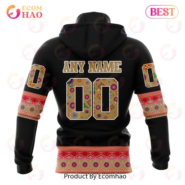 NHL Ottawa Senators Specialized Jersey Hockey For All Diwali Festival 3D Hoodie