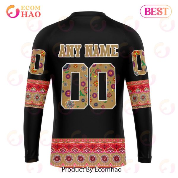NHL Ottawa Senators Specialized Jersey Hockey For All Diwali Festival 3D Hoodie