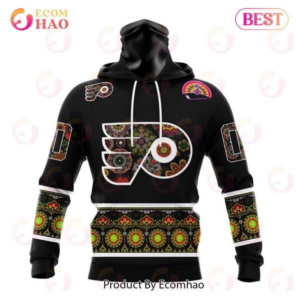 NHL Philadelphia Flyers Specialized Jersey Hockey For All Diwali Festival 3D Hoodie