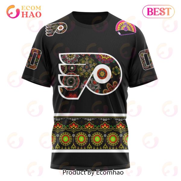 NHL Philadelphia Flyers Specialized Jersey Hockey For All Diwali Festival 3D Hoodie
