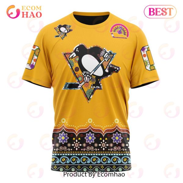 NHL Pittsburgh Penguins Specialized Jersey Hockey For All Diwali Festival 3D Hoodie