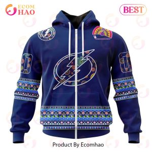 NHL Tampa Bay Lightning Specialized Jersey Hockey For All Diwali Festival 3D Hoodie