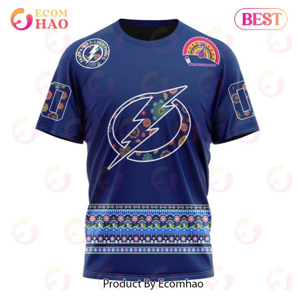 NHL Tampa Bay Lightning Specialized Jersey Hockey For All Diwali Festival 3D Hoodie