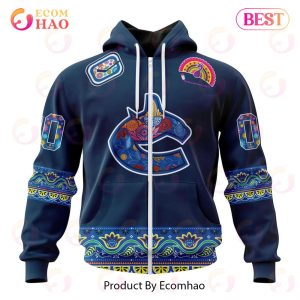 NHL Vancouver Canucks Specialized Jersey Hockey For All Diwali Festival 3D Hoodie