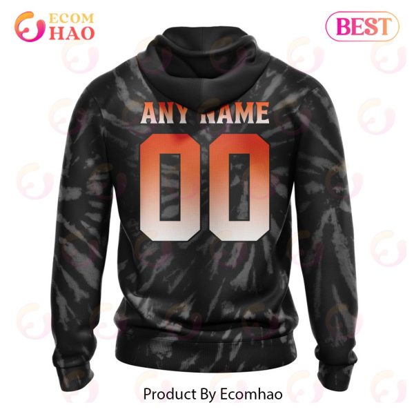NHL Philadelphia Flyers Special Retro Vintage Tie – Dye 3D Hoodie