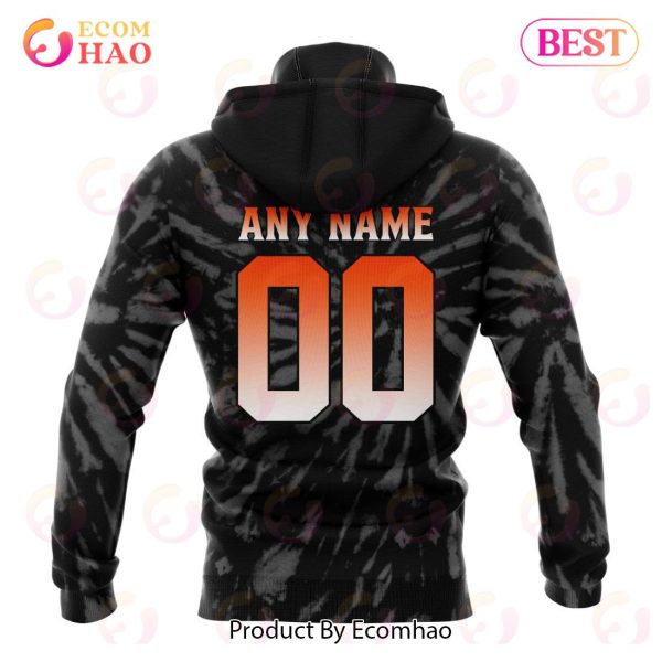 NHL Philadelphia Flyers Special Retro Vintage Tie – Dye 3D Hoodie