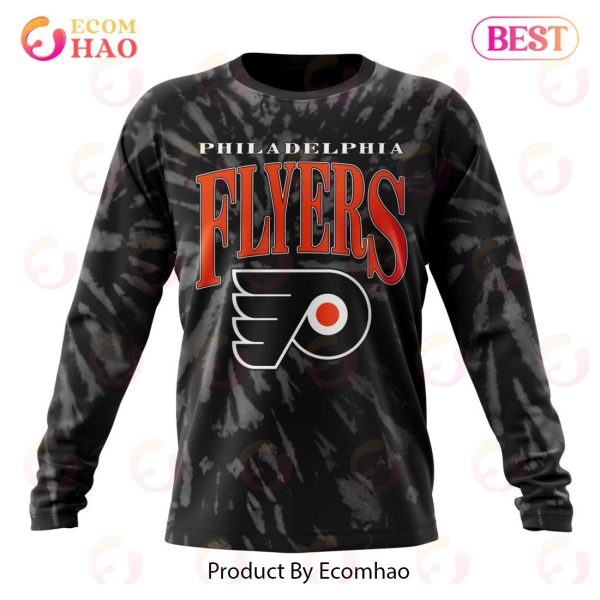 NHL Philadelphia Flyers Special Retro Vintage Tie – Dye 3D Hoodie