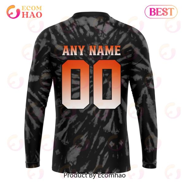 NHL Philadelphia Flyers Special Retro Vintage Tie – Dye 3D Hoodie