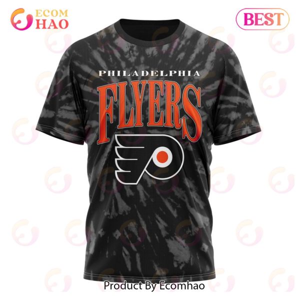 Custom Philadelphia Flyers Retro Vintage Tie Dye NHL Shirt Hoodie