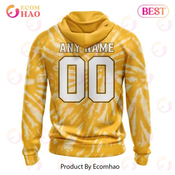 NHL Pittsburgh Penguins Special Retro Vintage Tie – Dye 3D Hoodie