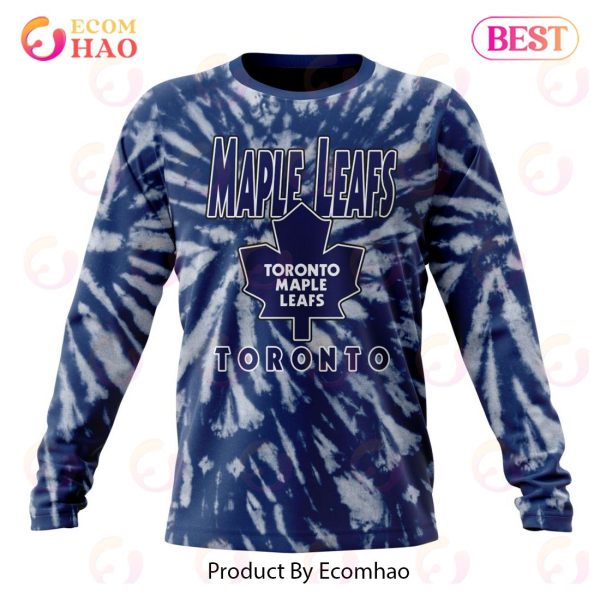 Custom Toronto Maple Leafs Retro Vintage Tie Dye NHL Shirt Hoodie 3D -  Bring Your Ideas, Thoughts And Imaginations Into Reality Today