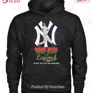 Derek Jeter The Man – The Myth The Legend Thank You For The Memories T-Shirt