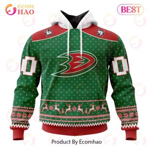 NHL Anaheim Ducks Special Christmas Apparel 3D Hoodie