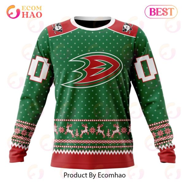 NHL Anaheim Ducks Special Christmas Apparel 3D Hoodie - Ecomhao Store
