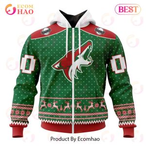 NHL Arizona Coyotes Special Christmas Apparel 3D Hoodie