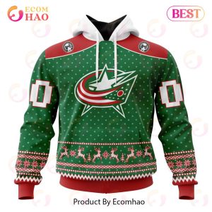 NHL Columbus Blue Jackets Special Christmas Apparel 3D Hoodie