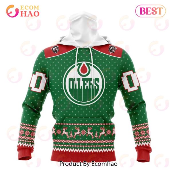 NHL Edmonton Oilers Special Christmas Apparel 3D Hoodie