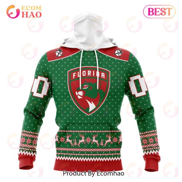 NHL Florida Panthers Special Christmas Apparel 3D Hoodie