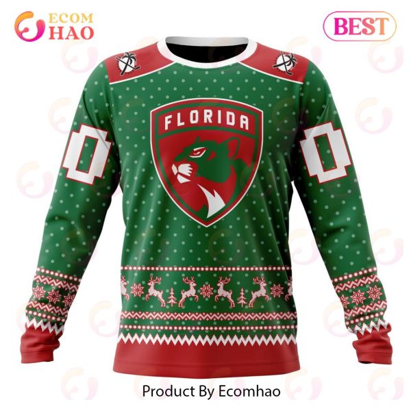 NHL Florida Panthers Special Christmas Apparel 3D Hoodie