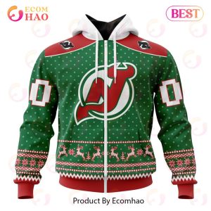 NHL New Jersey Devils Special Christmas Apparel 3D Hoodie