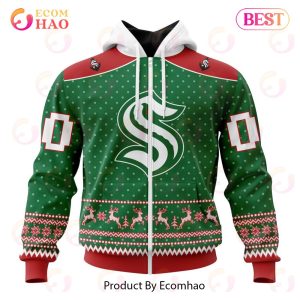 NHL Seattle Kraken Special Christmas Apparel 3D Hoodie