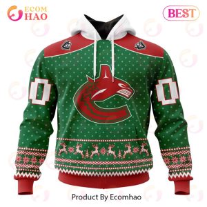 NHL Vancouver Canucks Special Christmas Apparel 3D Hoodie
