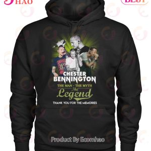 Chester Bennington The Man – The Myth – The Legend Thank You For The Memories T-Shirt