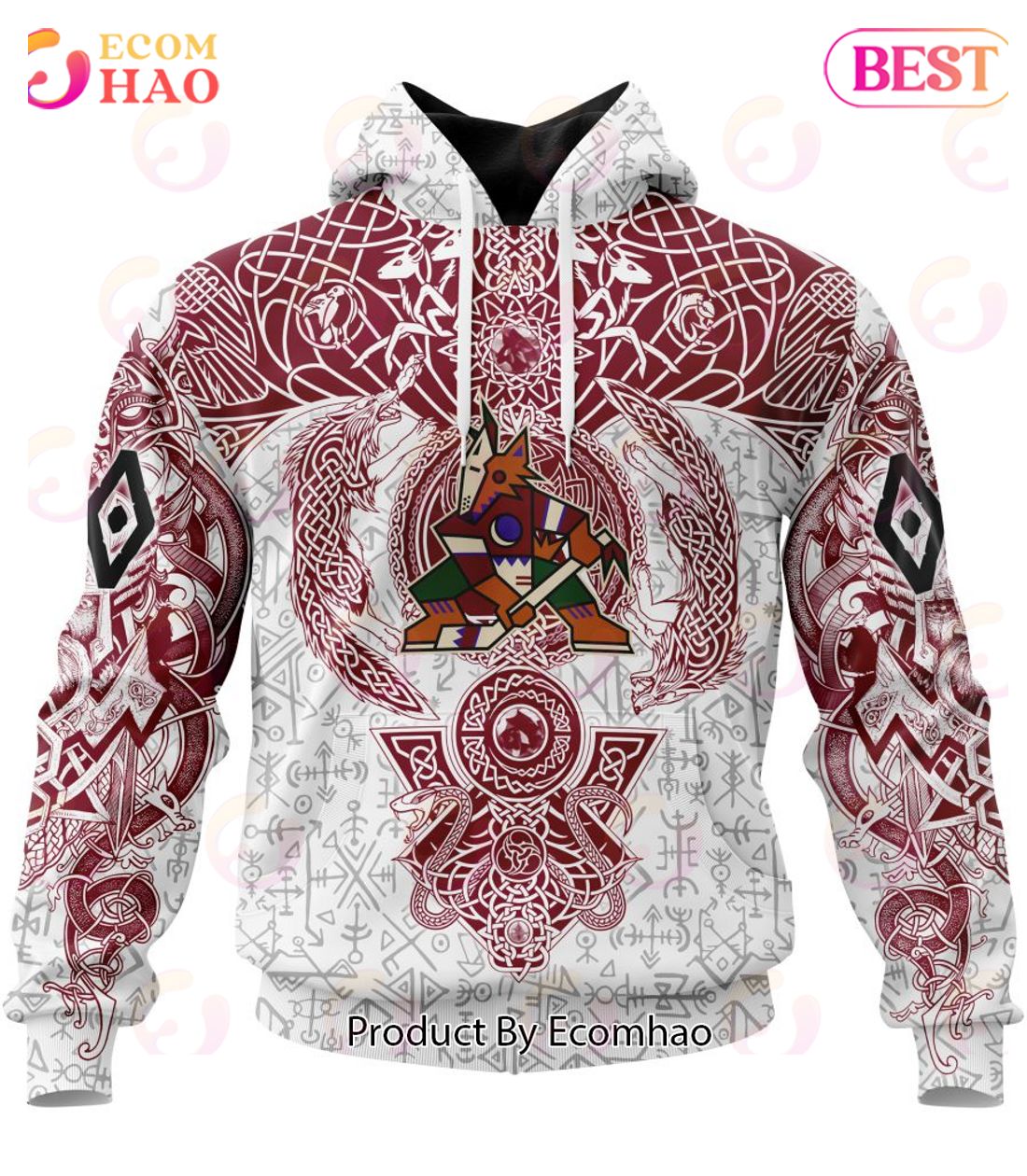 NHL Arizona Coyotes Special Norse Viking Symbols Hoodie, T-Shirt, Sweater