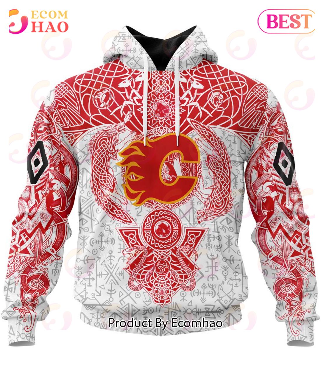 NHL Calgary Flames Special Norse Viking Symbols Hoodie, T-Shirt, Sweater