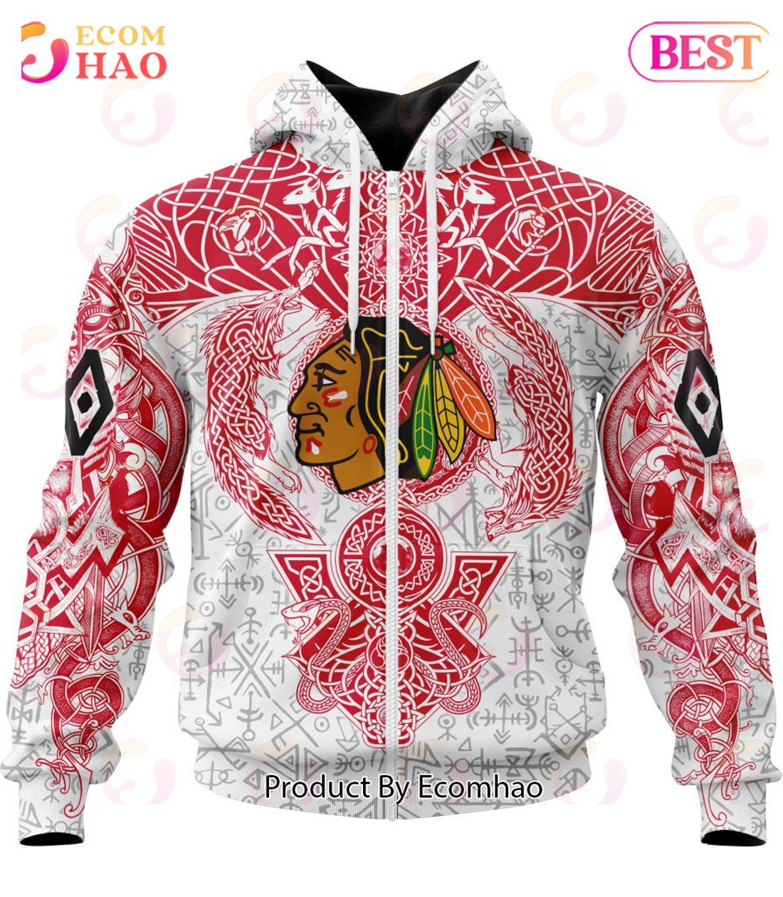 NHL Chicago Blackhawks Special Norse Viking Symbols Hoodie, T-Shirt, Sweater