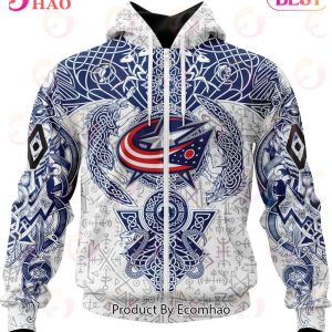 NHL Columbus Blue Jackets Special Norse Viking Symbols Hoodie, T-Shirt, Sweater