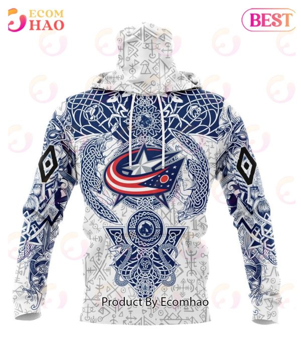 NHL Columbus Blue Jackets Special Norse Viking Symbols Hoodie, T-Shirt, Sweater