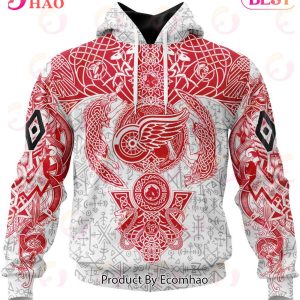 NHL Detroit Red Wings Special Norse Viking Symbols Hoodie, T-Shirt, Sweater