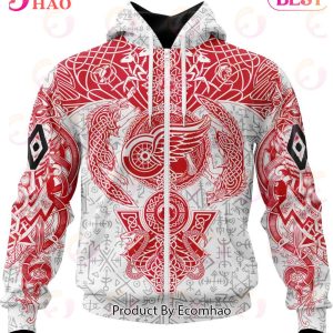 NHL Detroit Red Wings Special Norse Viking Symbols Hoodie, T-Shirt, Sweater