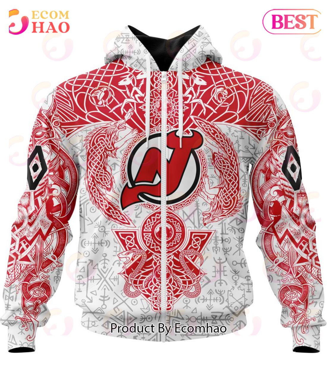 NHL New Jersey Devils Special Norse Viking Symbols Hoodie, T-Shirt, Sweater