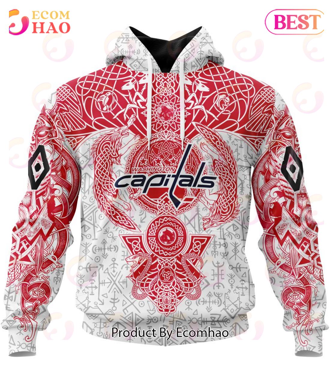 NHL Washington Capitals Special Norse Viking Symbols Hoodie, T-Shirt, Sweater